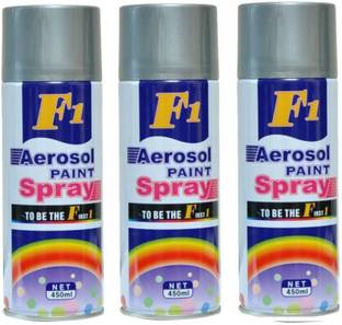 F1 Aerosol Silver Spray Paint 750 ml