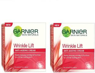 GARNIER Wrinkle Lift Anti-Ageing CREAM 18G X2