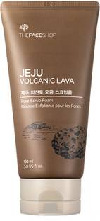 The Face Shop Jeju Volcanic Lava Pore Foam Scrub