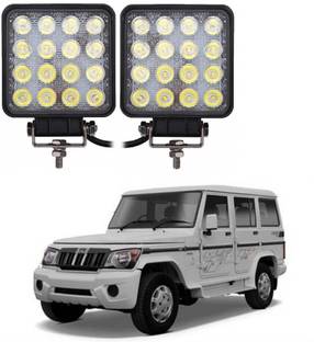 AUTOGARH Square Shape Sixteen Led Fog Light For Bolero Car Fancy Lights