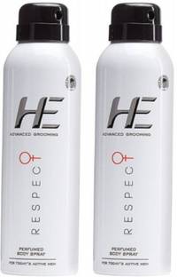 HE Respect 150 ml Each Perfume Body Spray  -  For Men