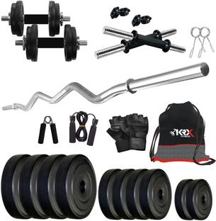 KRX 20 kg PVC COMBO43-SL Home Gym Combo