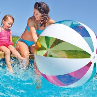 Vibgyor Products Inflatable Giant Beach Ball- Multi colour Inflatable Ball Inflatable Ball