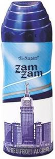 Al Nuaim ZAM ZAM LONG LASTING BODY SPRAY ALCOHOL FREE Deodorant Spray  -  For Men & Women