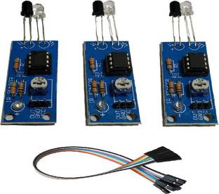Embeddinator IR Sensor Module For Raspberry Pi, Arduino, ARM, DSP, AVR, PIC, 8051 (3 Pieces) Micro Controller Board Electronic Hobby Kit