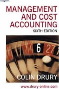 Management and Cost Accounting