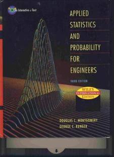 Applied Statistics and Probability for Engineers