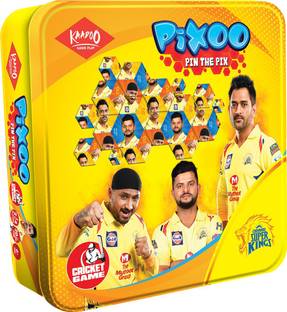 Kaadoo Pixoo-CSK-Cricketer puzzle game