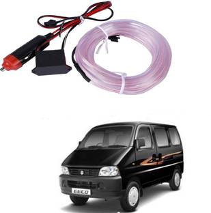 RWT LED Lights Glow EL Wire String(Ice Blue)-011 Dash Light Car, Van LED for Maruti Suzuki (12 V, 18 W)