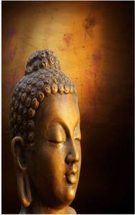 God Buddha Poster for room Paper Print