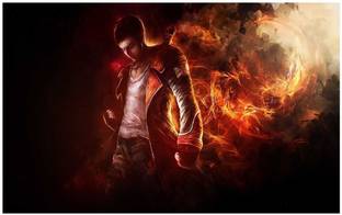 Devil May Cry Poster | devil may cry posters | devil may cry game posters | game posters Paper Print