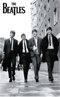 The Beatles Poster | beatles posters | beatles music poster | beatles musical band poster Paper Print