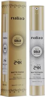 maliao 24K Gold Gel Matte Finish Oil Free Primer  - 30 ml