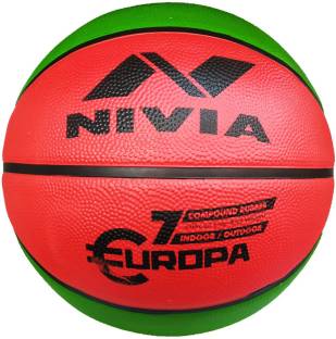 NIVIA Europa Top Grip All Surface Basketball Size 7 Basketball - Size: 7