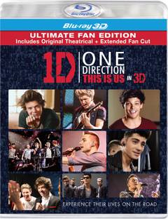 One Direction: This is Us (Blu-ray 3D) (Ultimate Fan Edition | Includes Original Theatrical + Extended Fan Cut) (Region Free | US Import)