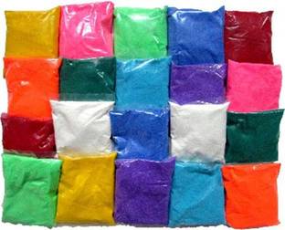 POCKETFRIENDIES Pack of 20 Rangoli Powder