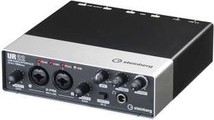 YAMAHA Steinberg UR22MKII — Leading in its Class 2 x 2 USB 2.0 Audio Interface With 2 x D-PRE and 192 kHz Support 2 Tracks Digital Multi-track Recorder