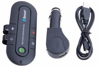 Meraki Wonder v3.0 Car Bluetooth Device with USB Cable, Transmitter, Car Charger