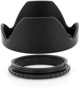 SHOPEE Reversible Flower Lens Hood for Rebel, Compatible with all 58mm Lenses  Lens Hood