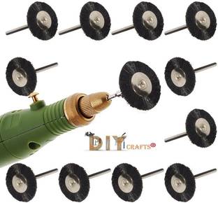 DIY Crafts Dental Nylon Bristle Wheel Brushes Polish Rotary Tool Den Shine (Pack of 10 pcs) D2797 Rotary Tool