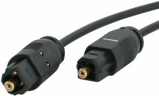 Tobo Digital Coax Audio Cable 1 m Digital Optical Audio Toslink Cable, SPDIF Digital Audio Wire TD-673OC