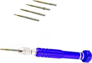 ASRAW Micro Screwdriver Set For Mobile, laptop, Camera and Multi-purpose Repairing (T5 / T6 / 0.8 / 1.5/ 1.2 ) Precision Screwdriver Set