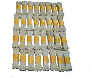PET HUB RAW HIDE 3 INCH RAW HIDE BONE 32 PIECES FRESH QUALITY Beef Dog Chew