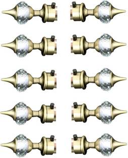 WSK Gold Curtain Knobs Metal