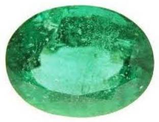 Durga gems Certified Natural Emerald Gemstone (Panna) 3.25 Ratti Emerald Stone Locket