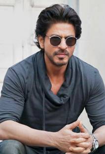 Dashing Shahrukh Khan Badshah Wall Poster Print on Art Paper 13x19 Inches Paper Print