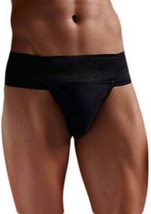 SKYLLER GYM Supporter Back Covered Black for Gym,Cricket and Running Hip Support Supporter