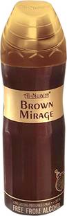 Al Nuaim BROWN MIRAGE LONG LASTING BODY SPRAY Deodorant Spray  -  For Men & Women