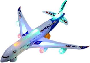 Eclet airbus 380 with flash light