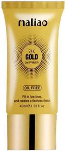 maliao 24K Gold Gel Oil Free Primer - 40 ml (Gold) Primer  - 40 ml
