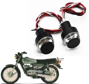 RWT Motorcycle DRL/Turn Signal LED Light Blinker Indicator Handle Bar End-081 Indicator Light Motorbike LED for Yamaha (12 V, 18 W)