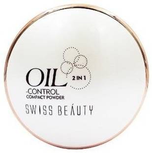SWISS BEAUTY Oil Control Lightweight Powder for Matte Flawless Finish Compact