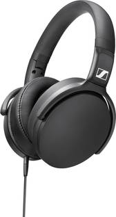 Sennheiser HD 400S Closed Back, Around Ear Headphone with One-Button Smart Remote and Mic Wired