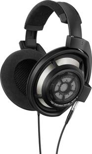 Sennheiser HD 800 S Over-the-Ear Audiophile Headphones - Open-Back Earcups, Balanced Cable Wired without Mic