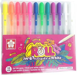 SAKURA Gelly Roll Moonlight with White Colour Gel Pen
