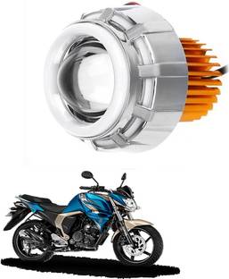 RWT Projector Lamp Headlight with Dual Ring COB LED -875 Headlight Motorbike LED for Yamaha (12 V, 35 W)