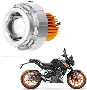RWT Projector Lamp Headlight with Dual Ring COB LED -884 Headlight Motorbike LED for KTM (12 V, 35 W)
