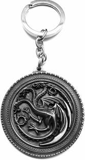 keycraze Game of Thrones House Targaryen Blood and Fire Sigil FIDGET spinner Key Chain