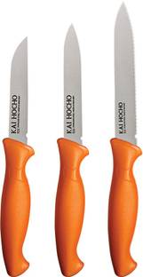 Kai 3 Pc Stainless Steel Knife Set Hocho