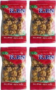 KPN Kadalai Urundai - Groundnut Chikki Candy Ball - PAck of 4 x 100gm Pouch
