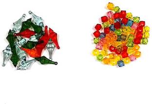 CHL CRYSTAL BEADS 300, BELLS MULTI COLOR 200 BIG SIZE
