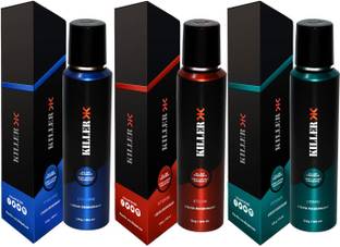KILLER Ocean, storm, cyclone (150ml Each) Deodorant Spray - For Men & Women Body Spray  -  For Men & Women