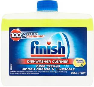 Finish 5X Power Actions Dishwasher Cleaner Lemon-250Ml Dishwashing Detergent