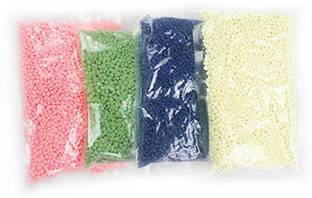 Bluejack WAX BEANS FOR PAINLESS HAIR REMOVAL Wax Pink+ 50gm + Green 50gm+Blue 50gm +Milk 50gm (200 g) wax Wax