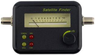 TECHGEAR SF9506 Satellite Signal Finder Digital Signal Finder Display Meter,Tv Signal Satfinder Receiver Satellite Signal Finder 4LED DBC Non-magnetic Electronic Level