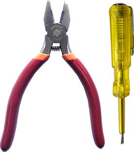 TAPARIA 1407 cutting plier 5 inch and analog tester pack of 2 Lineman Plier